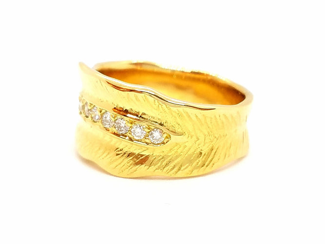 Bague 52 Bague Or jaune Diamant 58 Facettes 757308CN