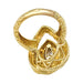 Ring 53 Van Cleef & Arpels ring, yellow gold, shuttle diamond. 58 Facettes 31107