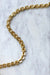 Collier Chaine de montre ancienne, ras de cou en or jaune 58 Facettes