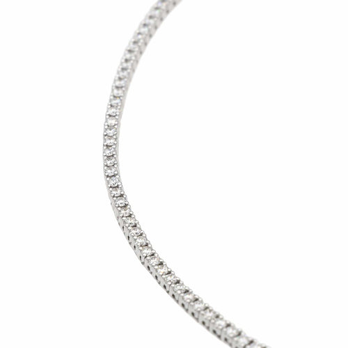Collier Collier Rivière Or blanc Diamant 58 Facettes 2708407CN