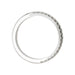 Ring 49 Alliance Tiffany & Co., "Semi-circle eternity", platinum and diamonds. 58 Facettes 31202