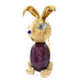 “Rabbit” clip brooch in yellow gold and platinum, ruby. 58 Facettes 31973