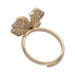 Ring 51 Fred ring, “Clover”, yellow gold, diamonds. 58 Facettes 32165