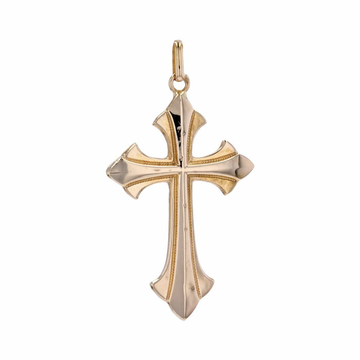 Pendentif Pendentif croix en or jaune 58 Facettes 21-310B