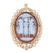 Brooch Cameo pendant brooch dance of the 3 Graces 58 Facettes 19-227A