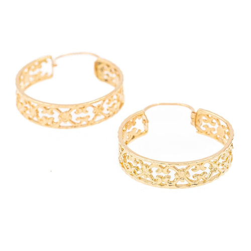 Boucles d'oreilles Boucles d'oreilles Créoles Or rose 58 Facettes 2130440CN