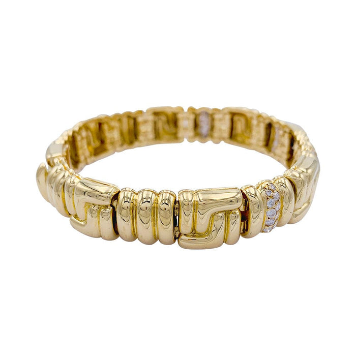 Bracelet Bracelet Boucheron, or jaune, diamants. 58 Facettes 32290