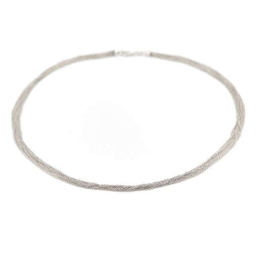 Collier Collier Or blanc 58 Facettes 1696362CN