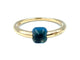 Bague POMELLATO - Bague M'ama Non M'ama topaze bleue 58 Facettes
