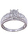 Bague 58 BAGUE STYLE SOLITAIRE MODERNE DIAMANTS 58 Facettes 073941