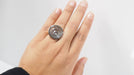 Ring 51.5 Chopard Happy Spirit ring in white gold 58 Facettes
