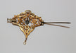 Art Nouveau yellow gold brooch-pendant brooch 58 Facettes 447