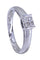 Bague 54 BAGUE STYLE SOLITAIRE DIAMANTS 58 Facettes 070911
