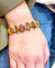 Bracelet Tank bracelet rose gold 58 Facettes