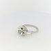 Ring Diamond and aquamarine ring 58 Facettes 25627