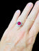 Bague Bague Rubis Cabochon Diamants 58 Facettes 7578 A