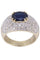 Bague 60 BAGUE SAPHIR DIAMANTS 58 Facettes 074801