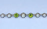 Broche Broche barette en or 18 carats et platine en perles et peridots 58 Facettes AB275