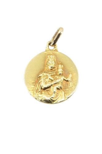 Pendentif MÉDAILLE SCAPULAIRE 58 Facettes 040521