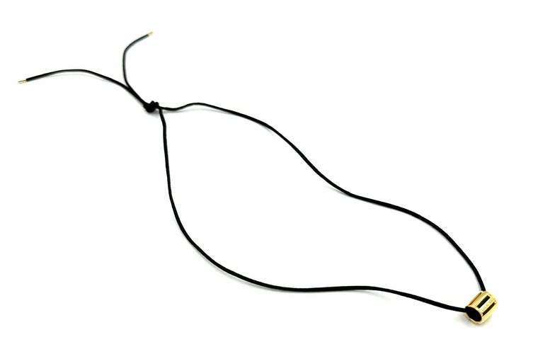 Collier CHAUMET. Collection "Class One", pendentif or jaune 18K (neuf/full set) 58 Facettes