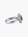 Bague 52 Bague Pompadour Rubis Diamants 58 Facettes