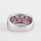 Bague 54 Bague Damier Rubis 58 Facettes 2.105