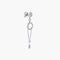 Boucles d'oreilles Boucles d'oreilles Diamants Or blanc 58 Facettes