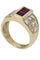 Bague Bague moderne, rubis et diamants 58 Facettes 061571