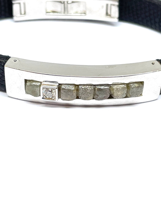 Bracelet Bracelet signé Patrice Fabre or blanc, diamants 58 Facettes