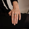 Bague 53 Bague Marguerite, diamants 58 Facettes