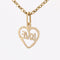 Pendentif Pendentif coeur or jaune Love 58 Facettes 02-095C
