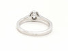 Ring 53 Solitaire Ring White Gold Diamond 58 Facettes 578819RV