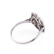 Bague 58 Bague platine et or 58 Facettes 1