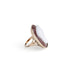 Ring 52 Yellow gold agate cameo ring 58 Facettes 1