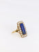 Bague Bague Lapis-lazuli Perles fines 58 Facettes 837