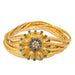 Yellow Gold Diamond Cuff Bracelet 58 Facettes 2331748CN