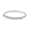 Bague 51 bague Alliance Or blanc Diamant 58 Facettes 2659054CN