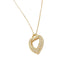 Boucheron Pendant, "Heart", yellow gold, diamonds. 58 Facettes 31434