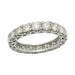 Bague 52 Alliance or blanc diamants. 58 Facettes 31944