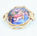 Brooch Old enamel and gold brooch 58 Facettes 07-015