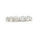 Bague 54 Alliance or blanc et diamants. 58 Facettes 31169