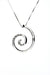 Spiral and diamond necklace 58 Facettes 16981