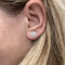 Boucles d'oreilles Boucles d'oreilles Boucheron,"Ava", or blanc et diamants. 58 Facettes 30825