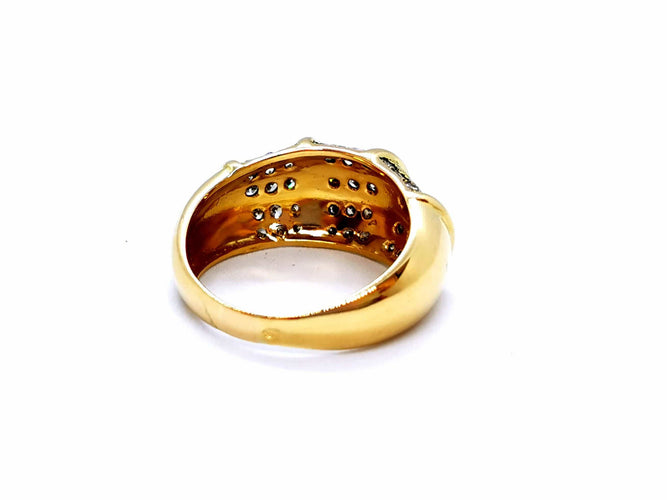 Bague 58 Bague Or jaune Diamant 58 Facettes 968098CN