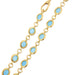 Collier Collier ras du cou émail bleu 58 Facettes 27724