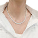 Collier Collier rivière diamants en or blanc. 58 Facettes 33229