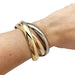Bracelet Cartier bracelet, "Trinity", 3 tones of gold. 58 Facettes 31278