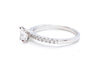 Bague 53 Bague Solitaire Or blanc Diamant 58 Facettes 578719RV