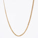 Yellow gold chain necklace with old Y link 58 Facettes 22-415