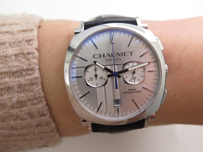 montre CHAUMET dandy 40 mm chronographe automatique